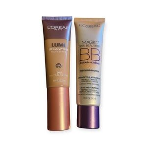 L'Oréal Paris Face Makeup Bundle: True Match Lumi Glow Tint & Magic BB Cream